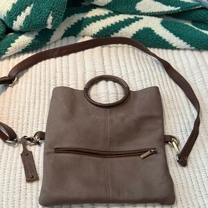 Beautiful leather purse cross body or handle. Purchased in Italy.